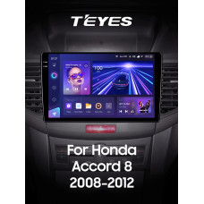 Android head unit Teyes CC3 6+128 Gb Honda Accord 8 2008-2012 9" 2k