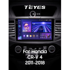 Android head unit Teyes CC3 6+128 Gb with 360° surround view° Honda CR-V CRV 4 RM RE (9 inch) 2011-2018 (B) 9" 2k