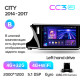 Android head unit Teyes CC3 4+32 Gb Honda City 2014-2017 (B) 10" 2k