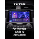 Android head unit Teyes CC3 4+64 Gb Honda Civic 10 FC FK 2015-2020 9" 2k
