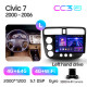 Android head unit Teyes CC3 4+64 Gb Honda Civic 7 2000-2006 9" 2k