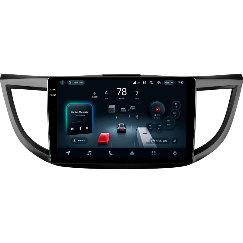 Android head unit Teyes CC4 Pro 8+128 Gb Honda CR-V CR-V 4 RM RE 2011-2018 (B) 10" 2k