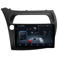 Android head unit Teyes CC4 Pro 12+256 Gb Honda Civic Hatchback (Left hand drive) 2006-2012 9" 2k