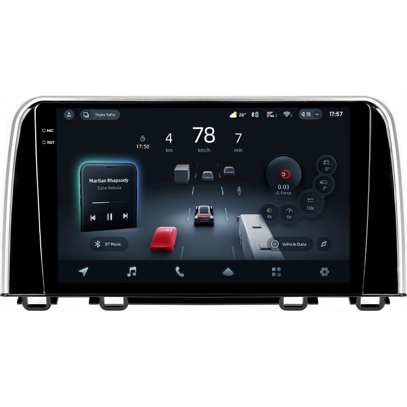 Android head unit Teyes CC4 Pro 12+256 Gb Honda CR-V CR-V 5 RT RW 2017-2022 9" 2k