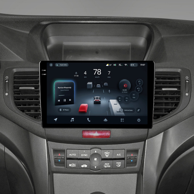 Android head unit Teyes CC4 Pro 8+128 Gb Honda Accord 8 2008-2012 9" 2k