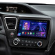 Android head unit Teyes CC3 4+32 Gb Honda Civic 9 Middle East 2013-2016 9" (L1)