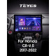 Android head unit Teyes CC3 6+128 Gb Honda CR-V CR-V 5 RT RW 2017-2022 13" 2k