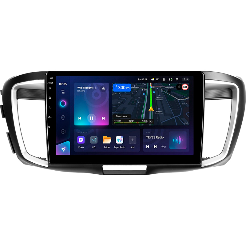 Android head unit Teyes CC3L 4+64 Gb Honda Accord 9 CR 2012-2018 10" (L1)