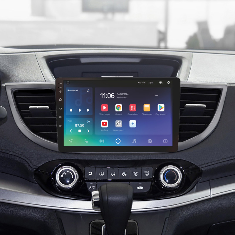 Android head unit SIGMA X10432 ANDROID 10 4+32 Gb 4G DSP Honda CR-V CR-V 4 RM RE 2011-2018 (B) 10"