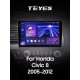 Android head unit Teyes CC3 4+64 Gb Honda Civic 8 FK FN FD 2005-2012 10" 2k
