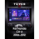Android head unit Teyes CC3 4+32 Gb Honda CR-V CR-V 3 RE 2006-2012 9" 2k