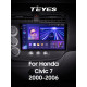 Android head unit Teyes CC3 4+32 Gb Honda Civic 7 2000-2006 9" 2k