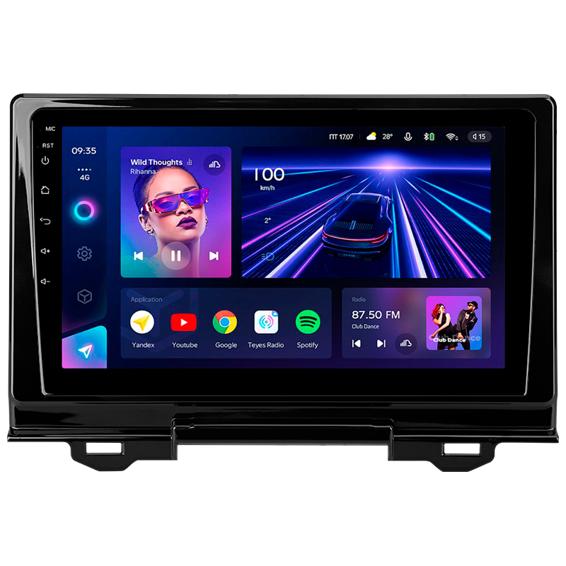 Android head unit Teyes CC3 4+32 Gb Honda HR-V RV RZ 2021 9"