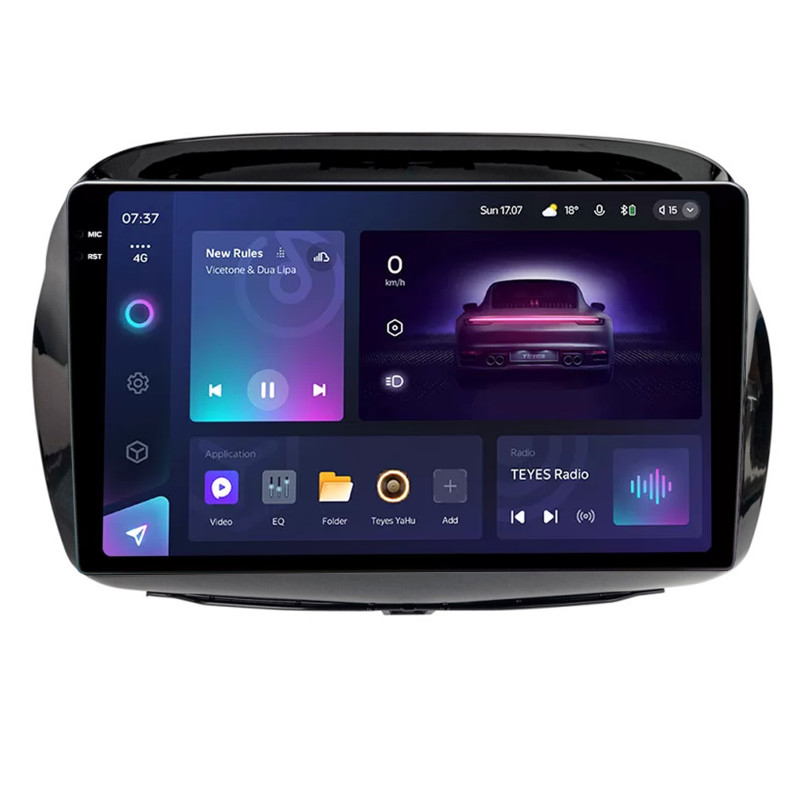 Android head unit Teyes CC3 6+128 Gb Honda Edix FRV 2004-2009 10" 2k