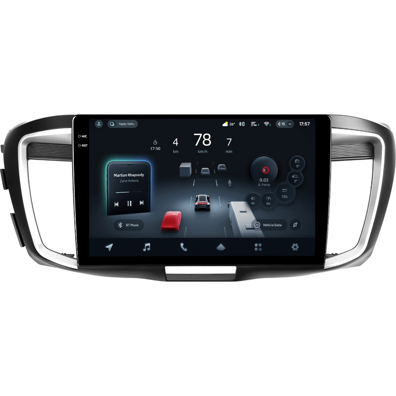 Android head unit Teyes CC4 Pro 8+128 Gb Honda Accord 9 CR 2012-2018 10" 2k (L1)