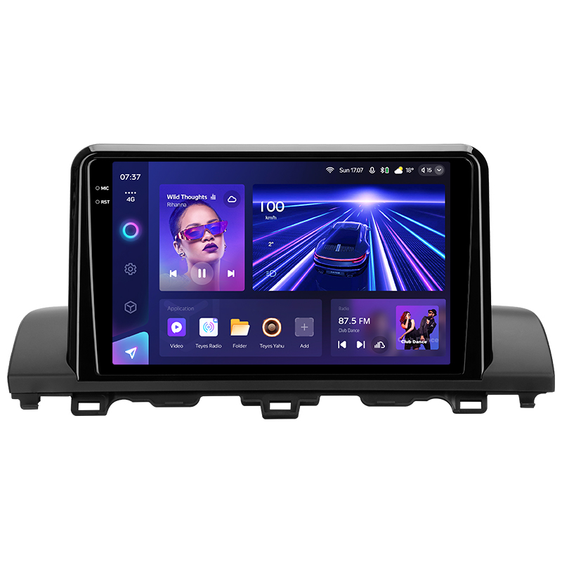 Android head unit Teyes CC3 4+32 Gb Honda Accord 10 CV X 2017 - 2021 (A) 9" 2k