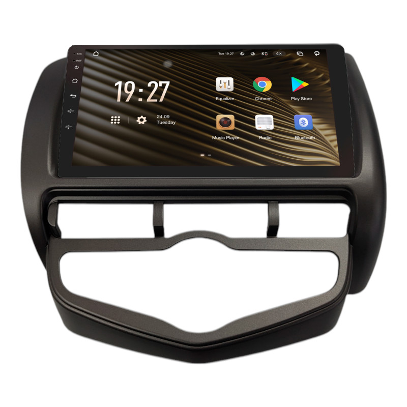 Android head unit SIGMA S9432 ANDROID 10 4+32 Gb 4G DSP Honda FIT CITY JAZZ 2002-2008 MT AC LHD 9"