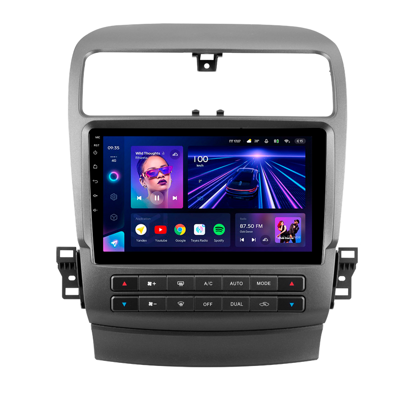 Android head unit Teyes CC3 4+32 Gb Honda inspire 4 2003-2007 For Acura TSX 2003-2008 9" (L3)