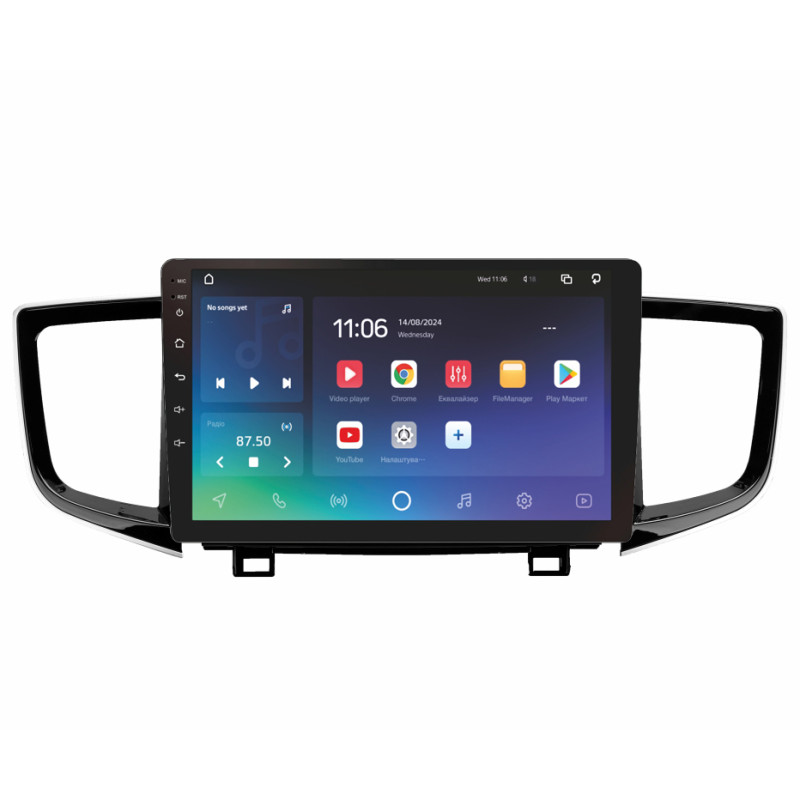 Android head unit SIGMA X10432 ANDROID 10 4+32 Gb 4G DSP Honda Pilot YF6 2015-2020 10" (L1)