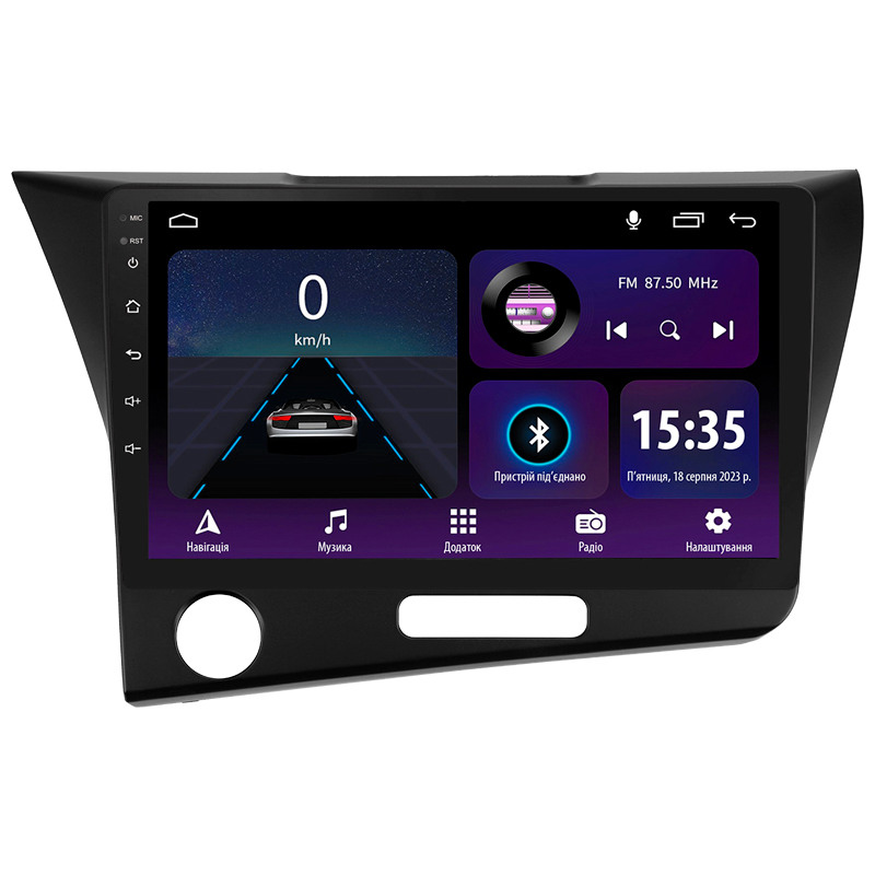 Android head unit SIGMA E9232 ANDROID 10 2+32 Gb Honda CR-Z 1 CRZ (Left hand drive) 2010-2016 9"