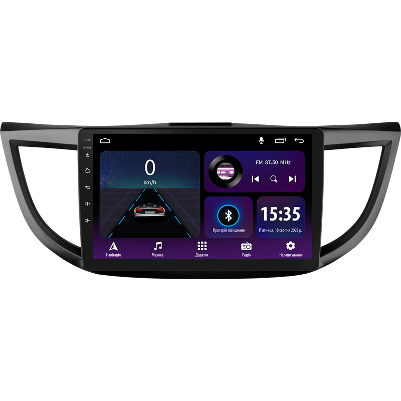 Android head unit SIGMA E10232 ANDROID 10 2+32 Gb Honda CR-V CR-V 4 RM RE 2011-2018 (B) 10"