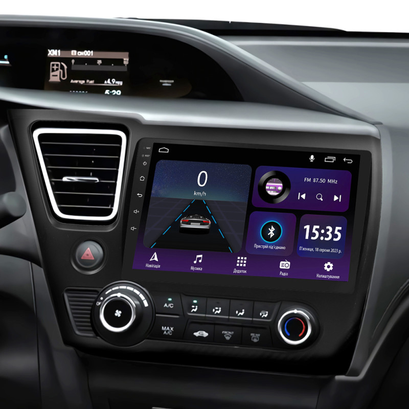 Android head unit SIGMA E9232 ANDROID 10 2+32 Gb Honda Civic 9 Middle East 2013-2016 9" (L1)