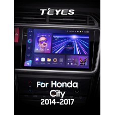 Android head unit Teyes CC3 6+128 Gb Honda City 2014-2017 (B) 10" 2k