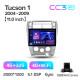 Android head unit Teyes CC3 4+32 Gb Hyundai Tucson 1 2004-2009 11" 2k