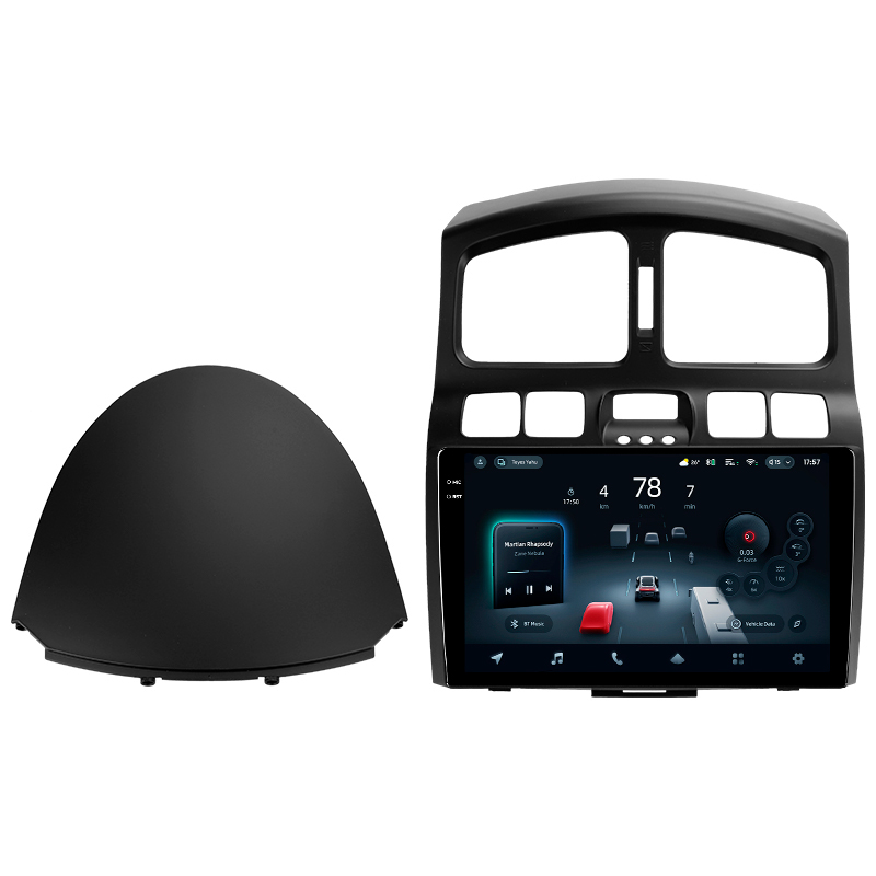 Android head unit Teyes CC4 Pro 8+128 Gb Hyundai Santa Fe SM 2000-2012 For JAC S1 (Rein) 1 2007-2013 9" 2k