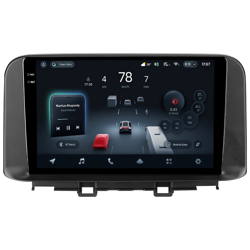 Android head unit Teyes CC4 Pro 12+256 Gb Hyundai Encino 2018-2019 10" 2k
