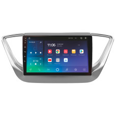 Android head unit SIGMA X9432 ANDROID 10 4+32 Gb 4G DSP Hyundai Solaris 2 2017-2020 (B) 9"