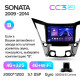 Android head unit Teyes CC3 4+32 Gb Hyundai Sonata 6 YF 2009-2014 (B) 9" 2k
