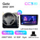 Android head unit Teyes CC3 4+64 Gb Hyundai Getz 1 (F1) (1 Din) (Left hand drive) 2002-2011 9" 1din 2k