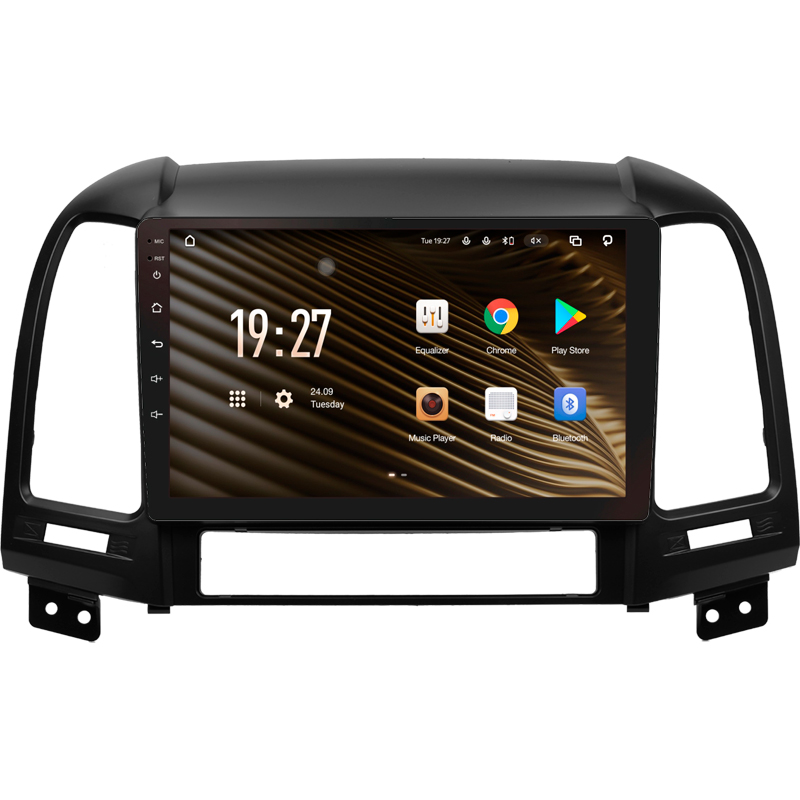 Android head unit SIGMA S9432 ANDROID 10 4+32 Gb 4G DSP Hyundai Santa Fe 2 2006-2012 9"