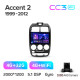 Android head unit Teyes CC3 4+32 Gb Hyundai Accent II 2 LC2 (F1) 1999-2012 9" 2k