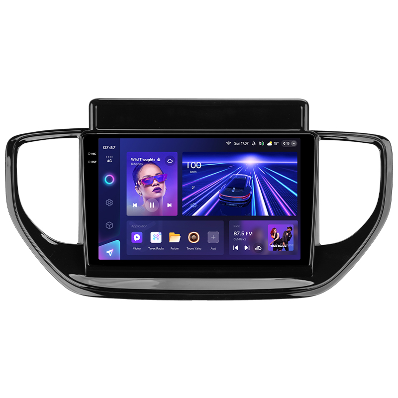 Android head unit Teyes CC3 6+128 Gb Hyundai Solaris 2 II 2020-2021 9" 2k