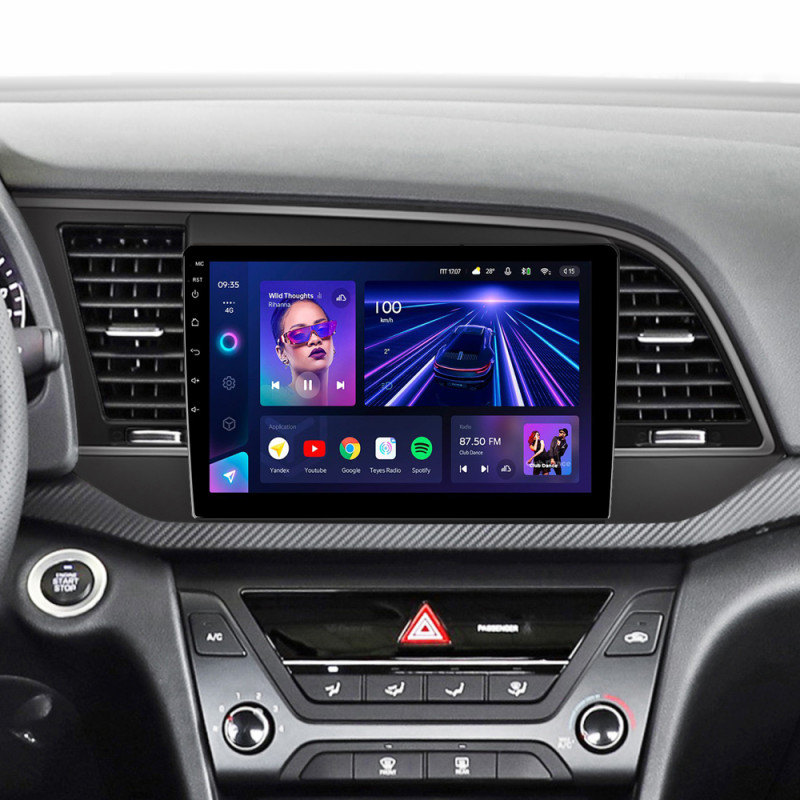 Android head unit Teyes CC3 4+32 Gb Hyundai Elantra 6 2016-2018 (A) 9"