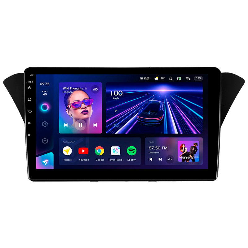 Android head unit Teyes CC3 4+32 Gb Hyundai Rohens Coupe (F3) 2012 9" (L3)