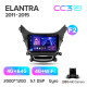 Android head unit Teyes CC3 4+64 Gb Hyundai Elantra 5 JK GD MD UD 2010-2016 (F2) 9" 2k