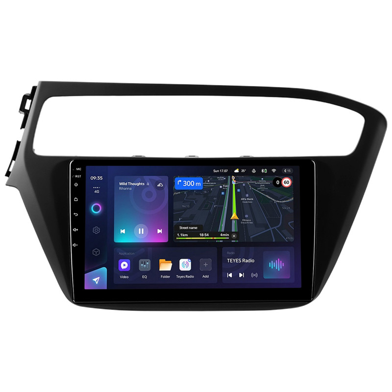 Android head unit Teyes CC3L 4+32 Gb Hyundai i20 2 GB 2018-2020 9"