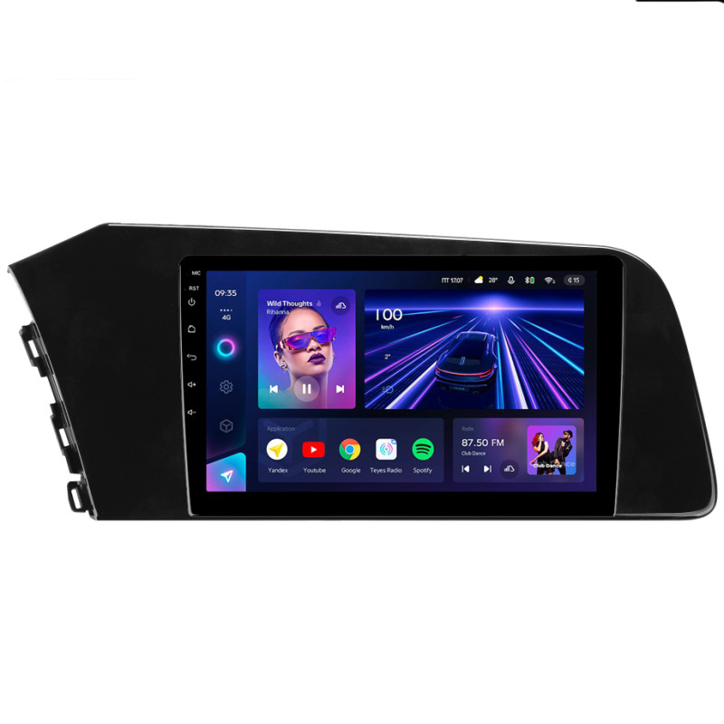 Android head unit Teyes CC3 4+32 Gb Hyundai Elantra VII CN7 (ZYJ) 2020-2021 9"