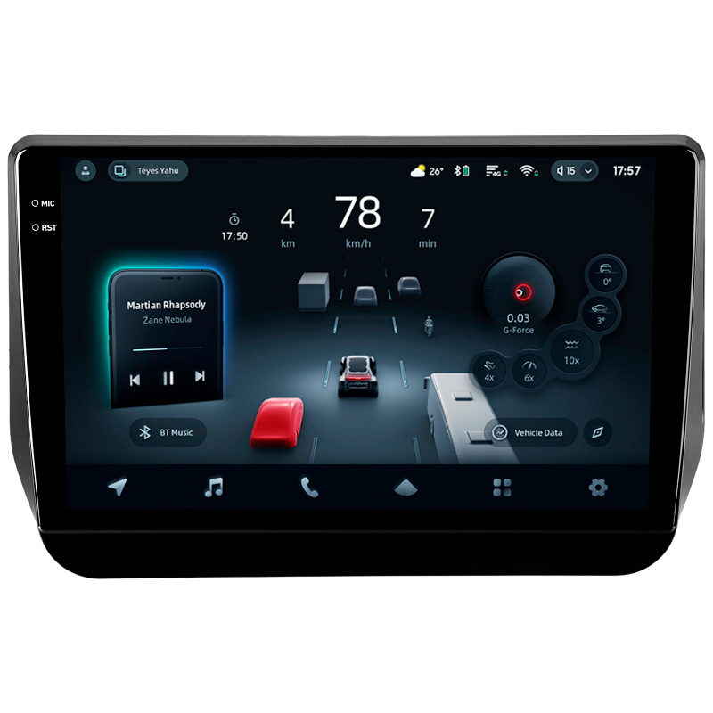 Štátní magnetofon Teyes CC4 Pro 8+128 GB Hyundai H1 2 Grand Starex TQ 2017–2022, 9