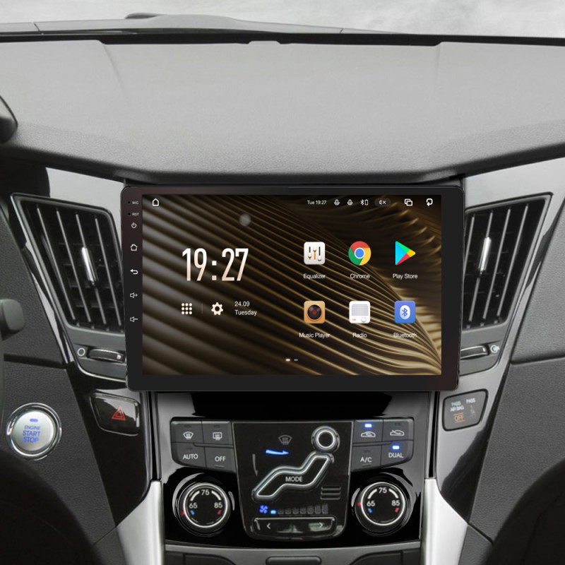Android head unit SIGMA S9432 ANDROID 10 4+32 Gb 4G DSP Hyundai Sonata 6 YF 2009-2014 (A) 9"