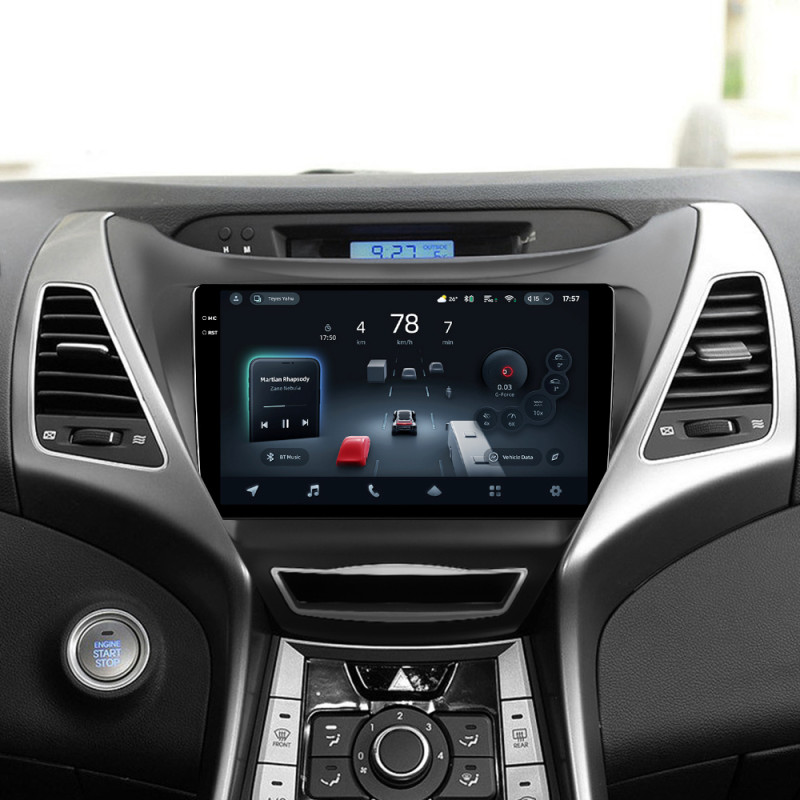 Štátní magnetofon Teyes CC4 Pro 12+256 GB Hyundai Elantra 5 (F2) 2010–2016, 9