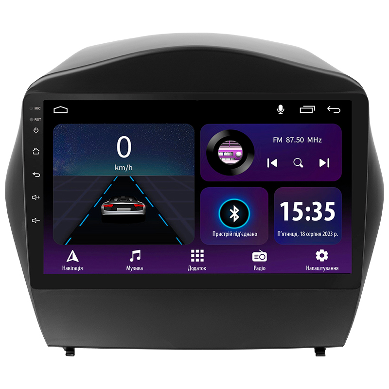 Magazynofon Sigma E9232 ANDROID 10 2+32 GB Hyundai Tucson 2 LM IX35 2009-2015 (AB) 9