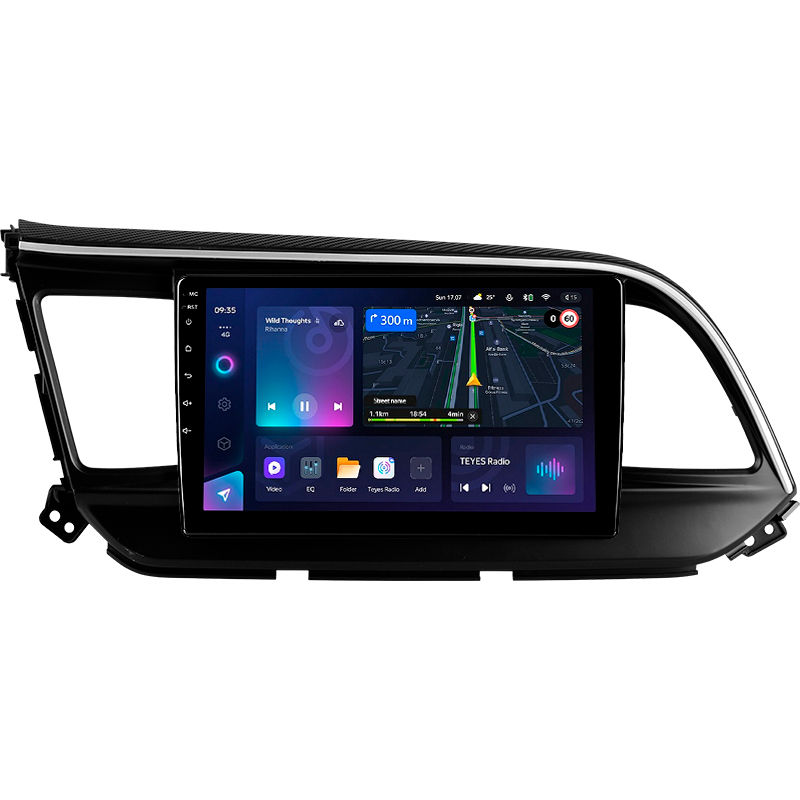 Android head unit Teyes CC3L 4+64 Gb Hyundai Elantra 6 2018-2020 (A) 9"