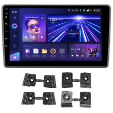 Android head unit Teyes CC3 6+128 Gb with 360° surround view° Hyundai i40 2011-2019 9" 2k