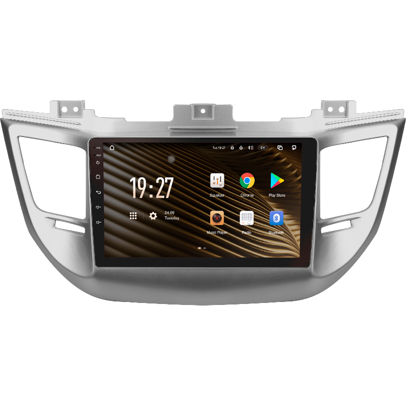 Android head unit SIGMA S9432 ANDROID 10 4+32 Gb 4G DSP Hyundai Tucson 3 2015-2018 (A) 9"