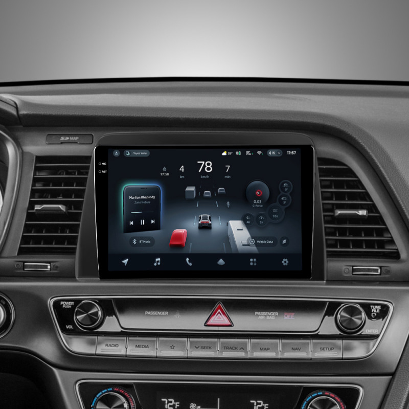 Android head unit Teyes CC4 Pro 8+128 Gb Hyundai Sonata 7 LF 2017-2019 9" 2k
