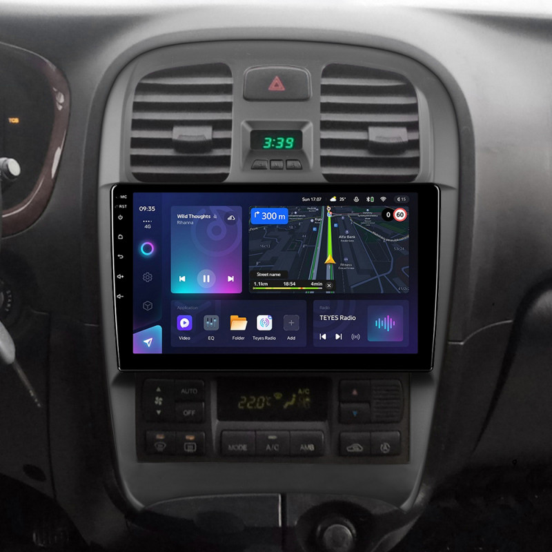Android head unit Teyes CC3L 4+64 Gb Hyundai Sonata EF 2001-2012 9"